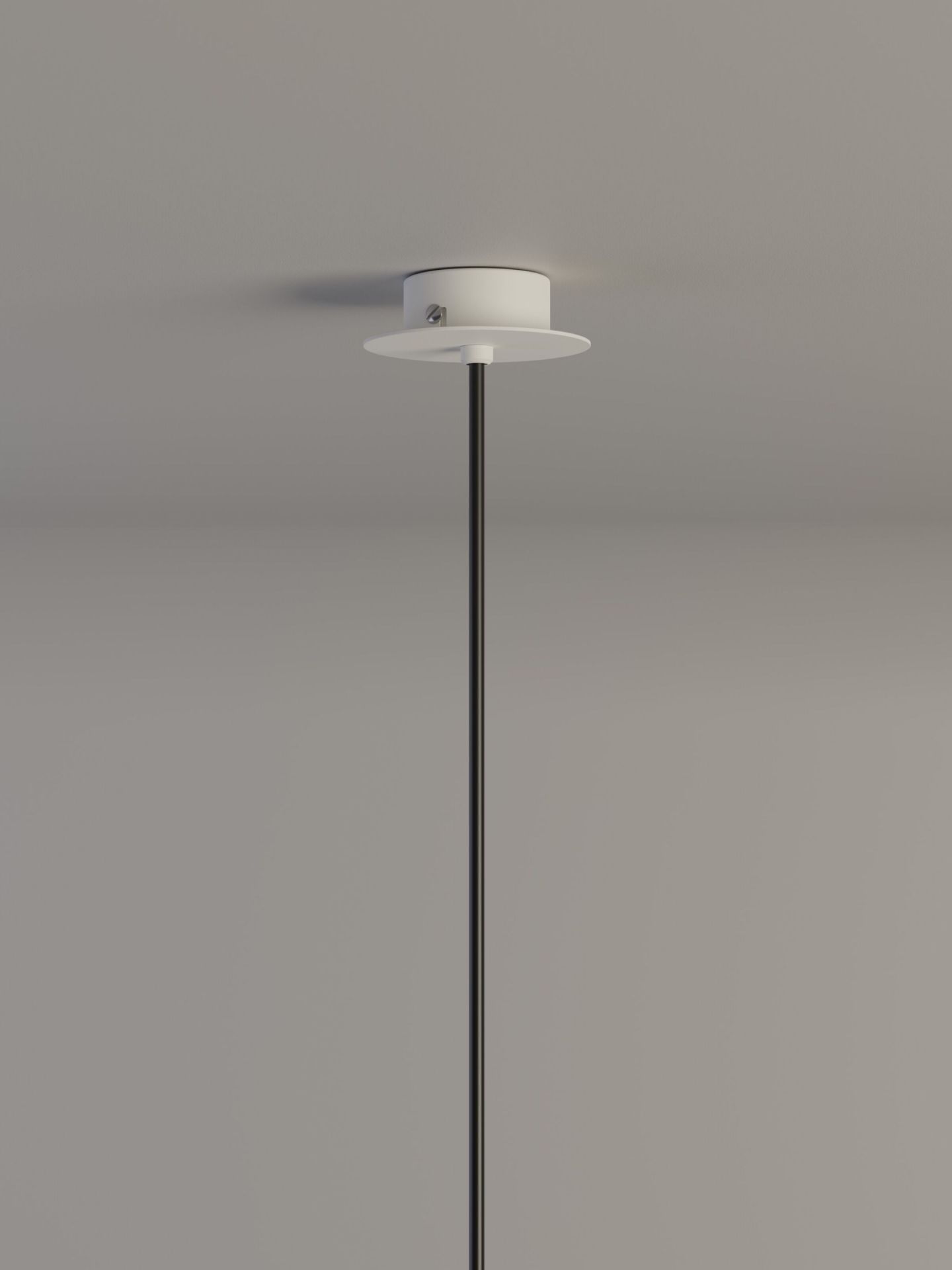 Sísísí cónicas planas MT4 Pendelleuchte Ø49cm weiß Santa & Cole