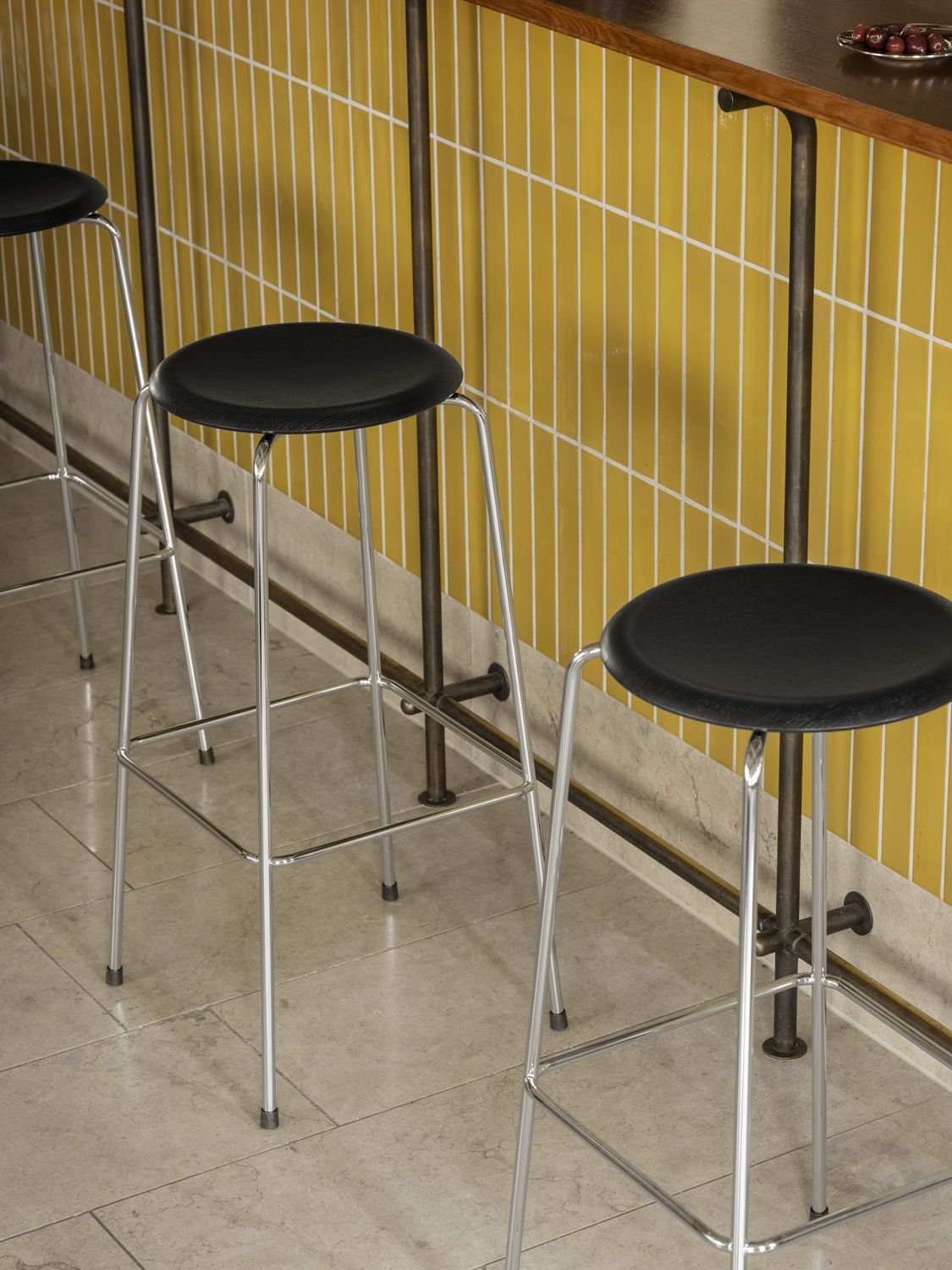 High Dot Barstool High Barhocker Fritz Hansen