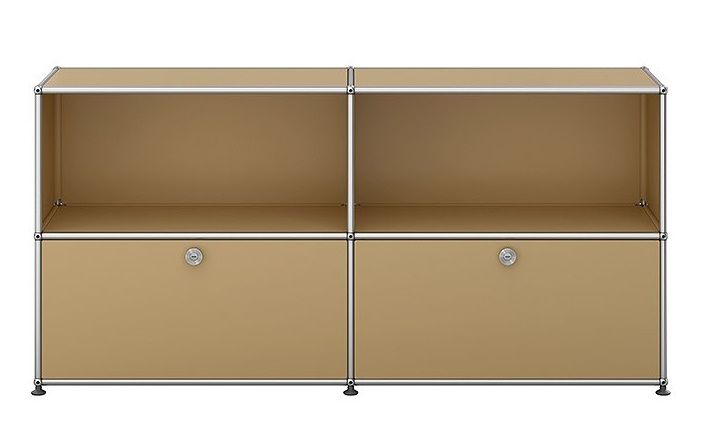 USM Haller Sideboard mit 2 Klappen – QUICK SHIP-beige
