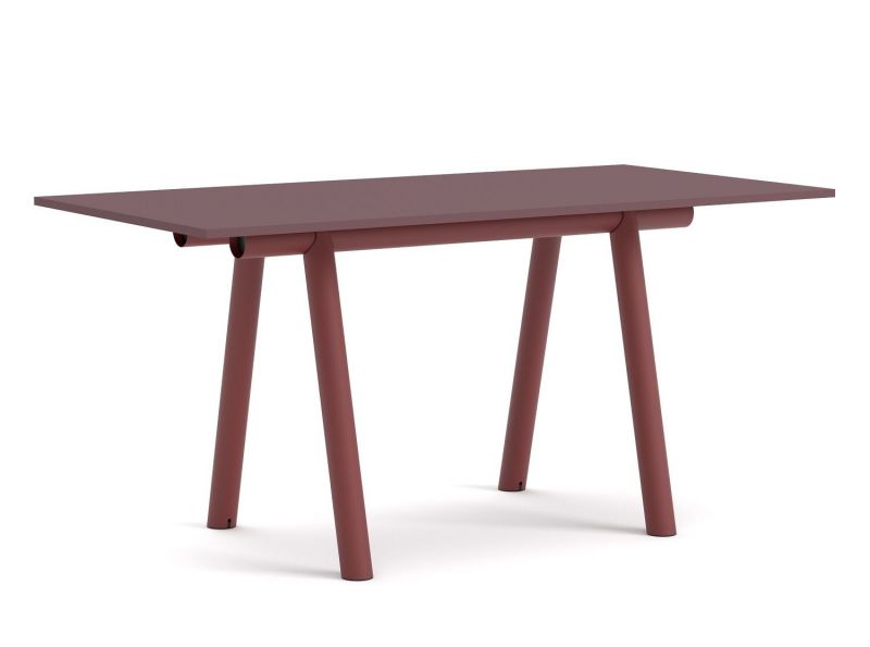 Boa Table Tisch Burgundy Linoleum Hay