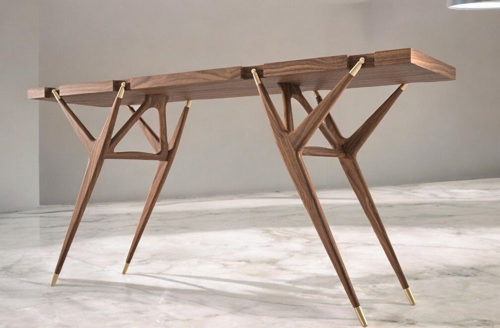 819 PA´1947 Konsolentisch Amerikanischer Nussbaum Cassina
