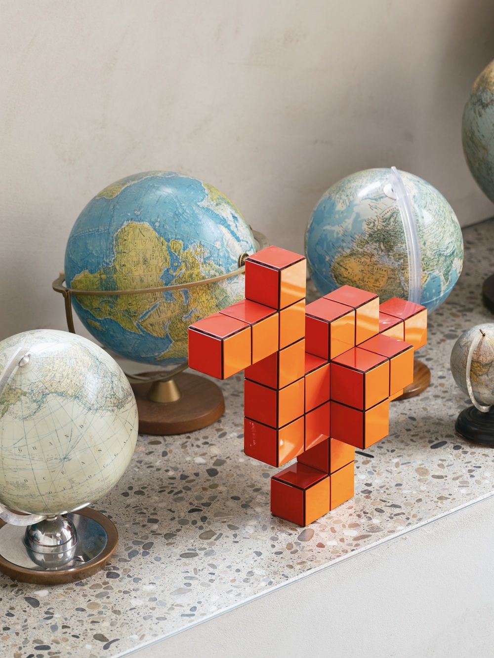 Panton Cubes Duck Duoton Skulptur / Tierfigur Vitra