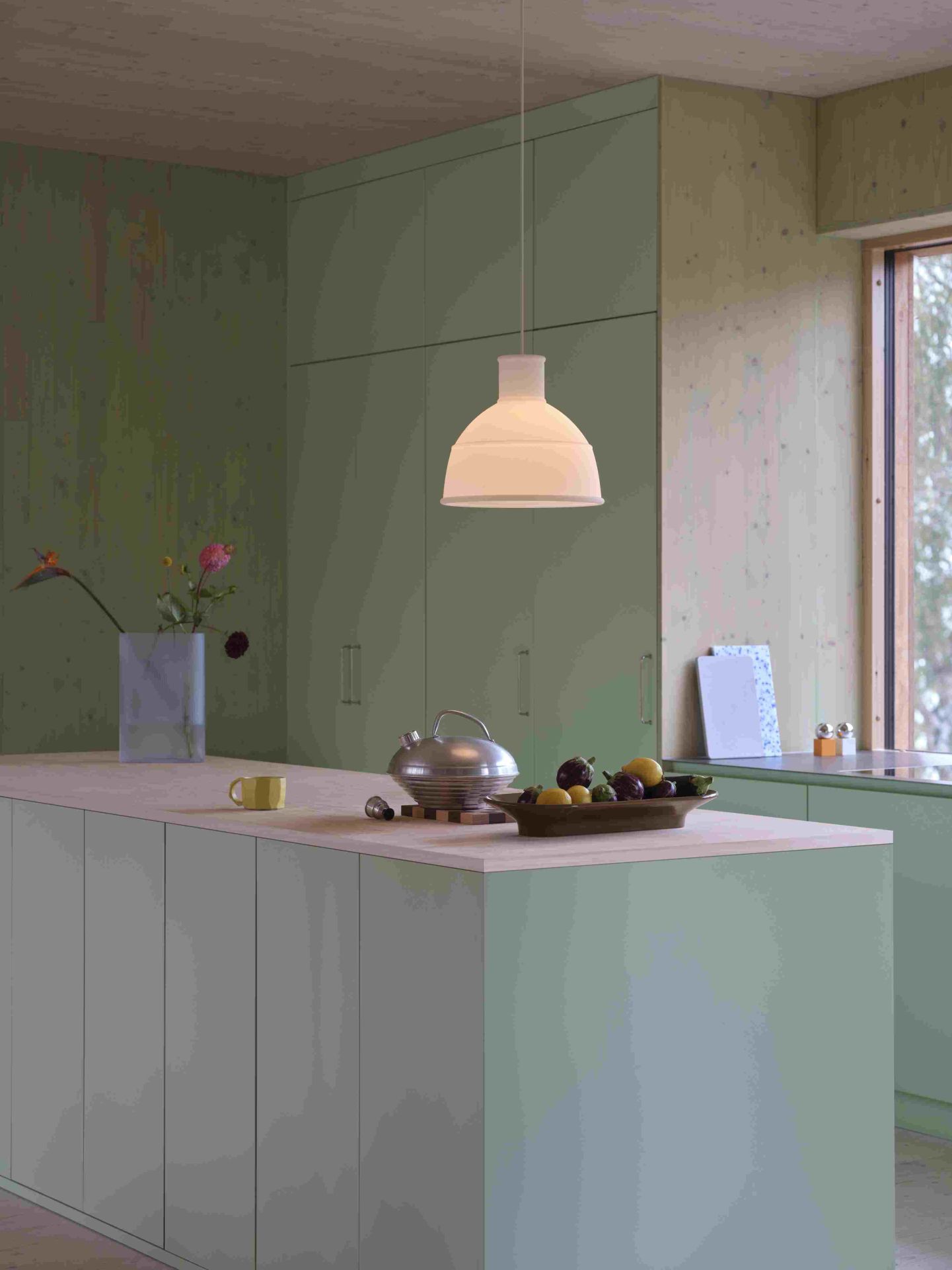 Unfold Pendant Lamp Pendelleuchte Muuto Transluzentes Weiß Unfold Pendant Lamp Pendelleuchte Muuto Transluzentes Weiß