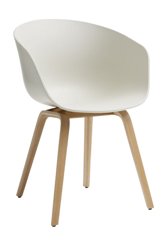 About A Chair AAC22 / AAC 22 Stuhl EICHE GESEIFT / MELANGE CREAM 2.0 Hay EINZELSTÜCK