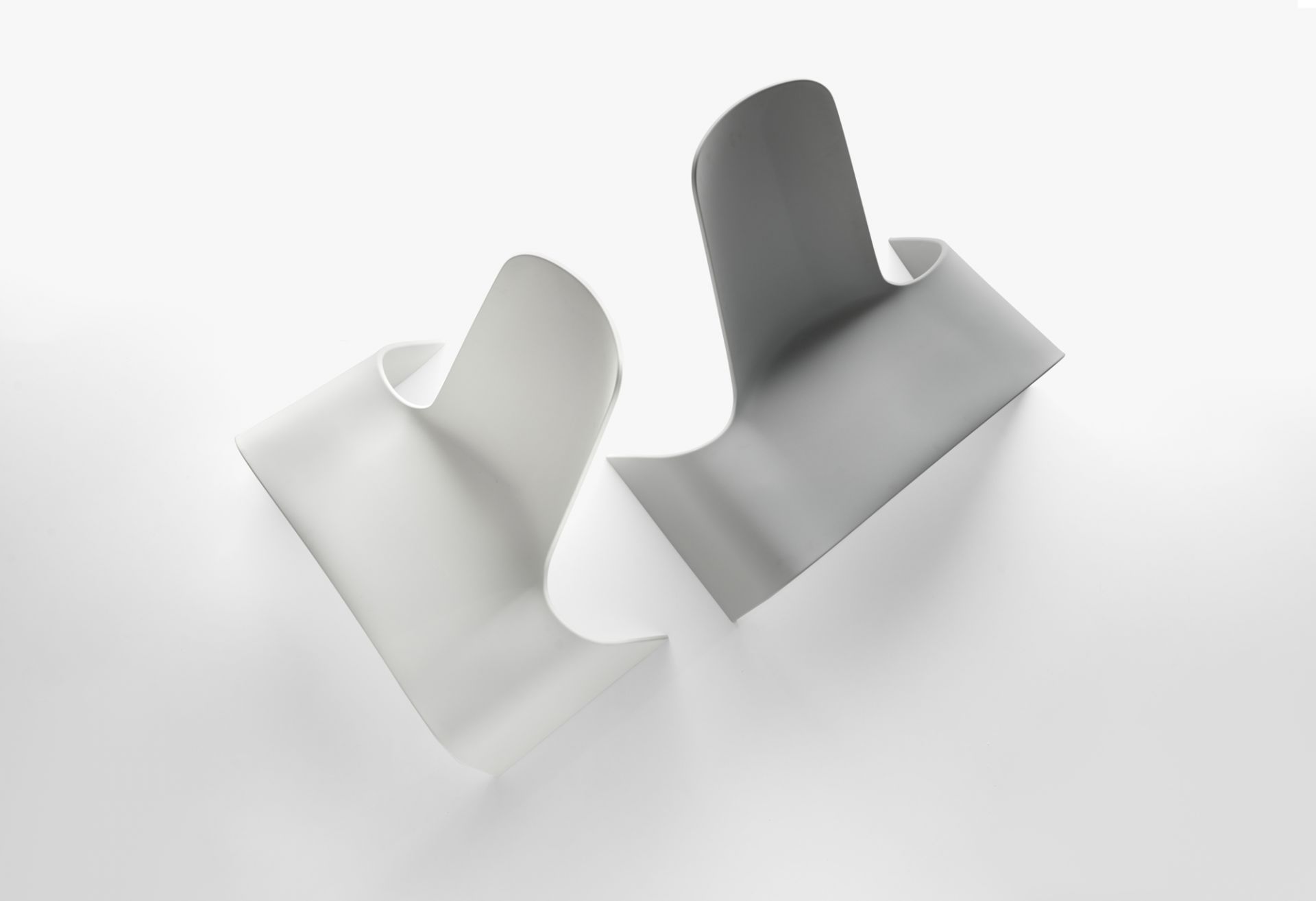 Land Lounge Chair Sessel Weiss Plank