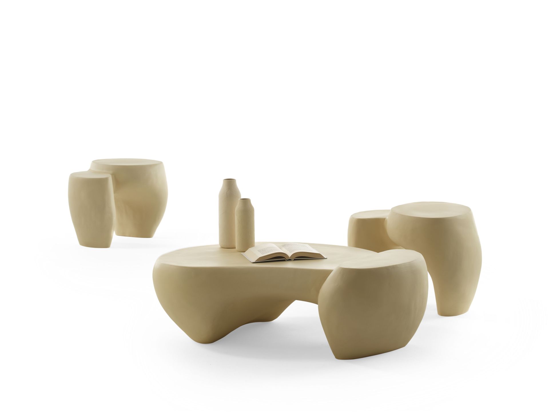 Dune Big Couchtisch Elfenbein Mogg