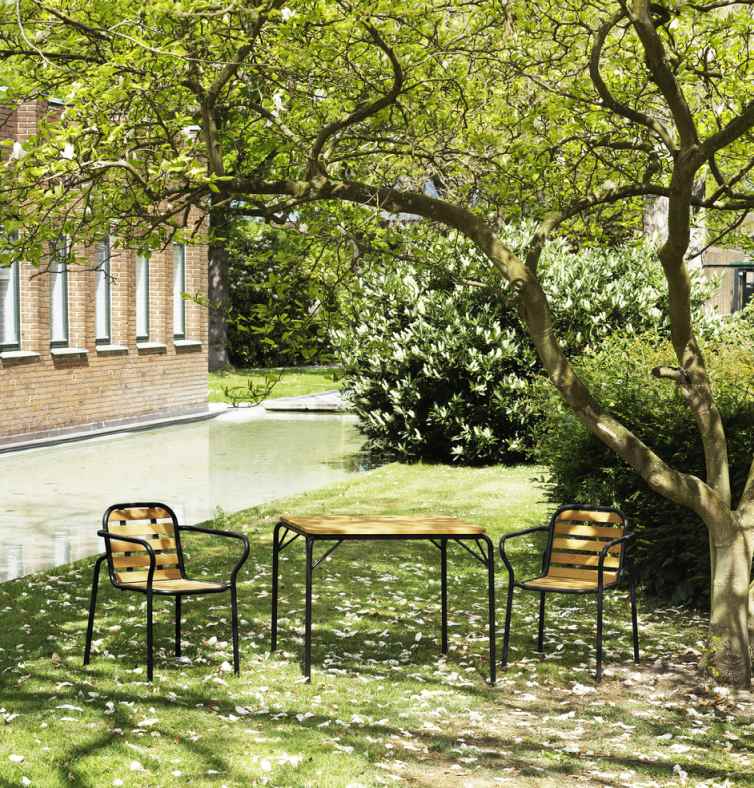 Vig Armchair Wood Armlehnstuhl Outdoor Normann Copenhagen