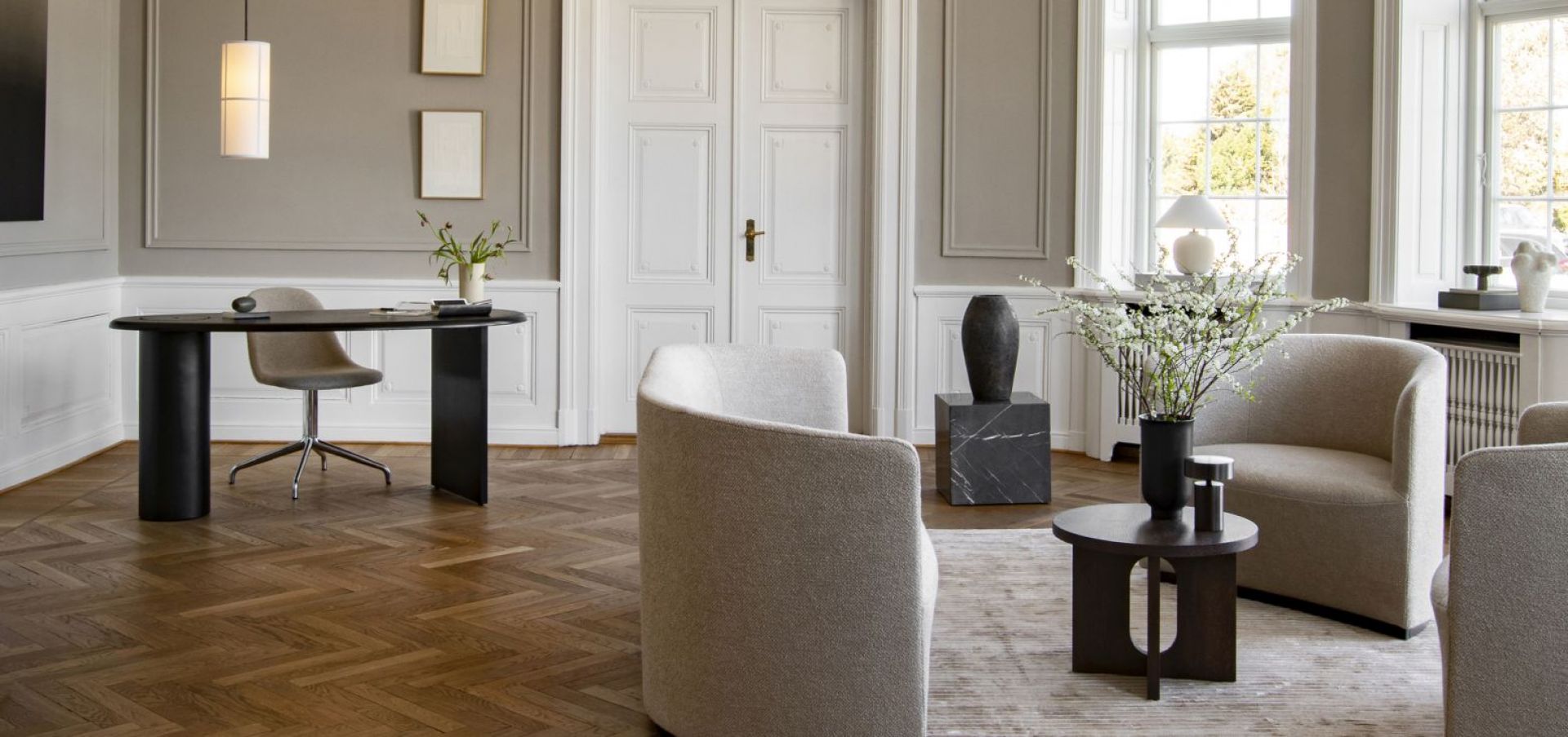 Androgyne Beistelltisch Ø50 cm Audo