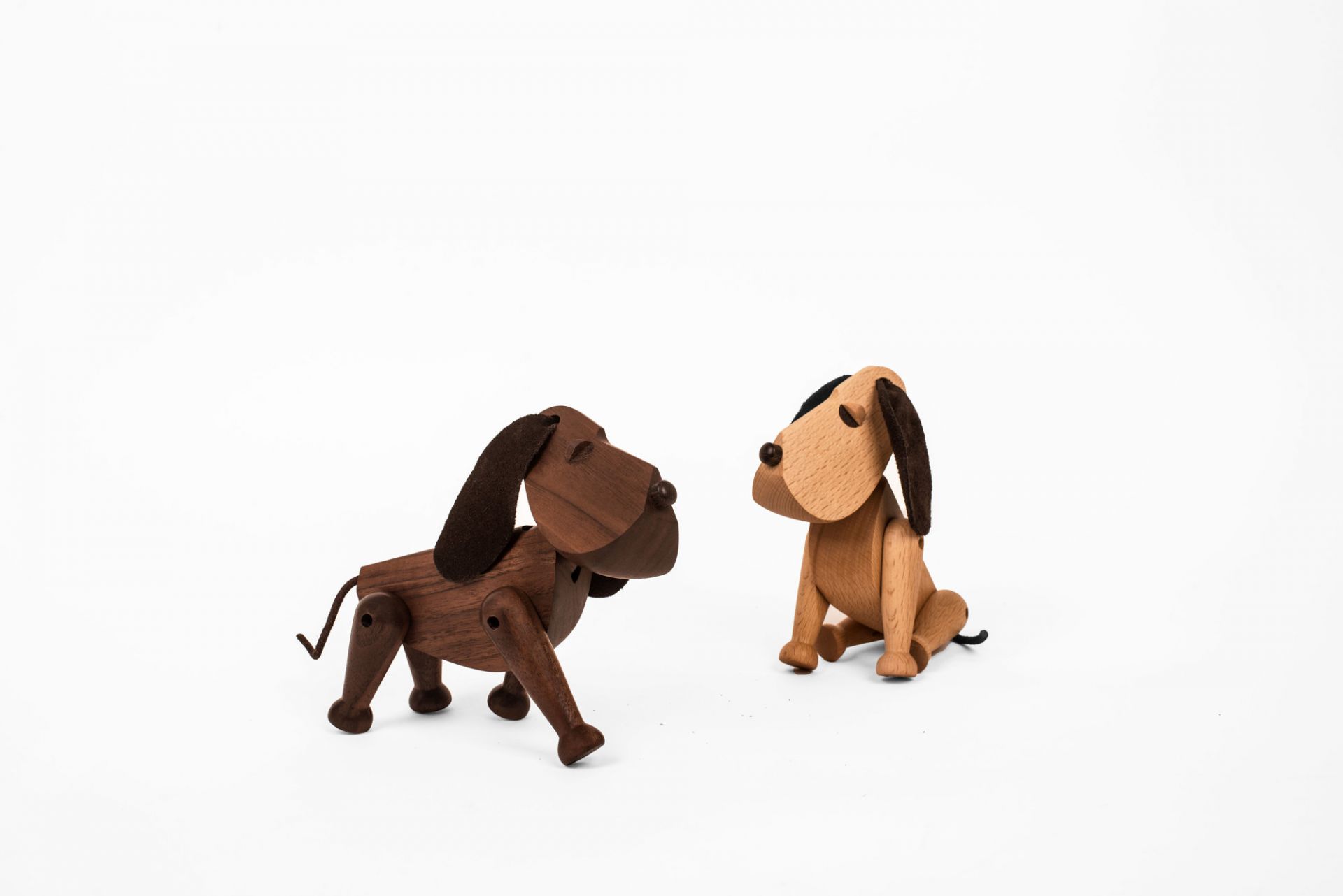 Bobby Holzfigur Hund Architectmade EINZELSTÜCK