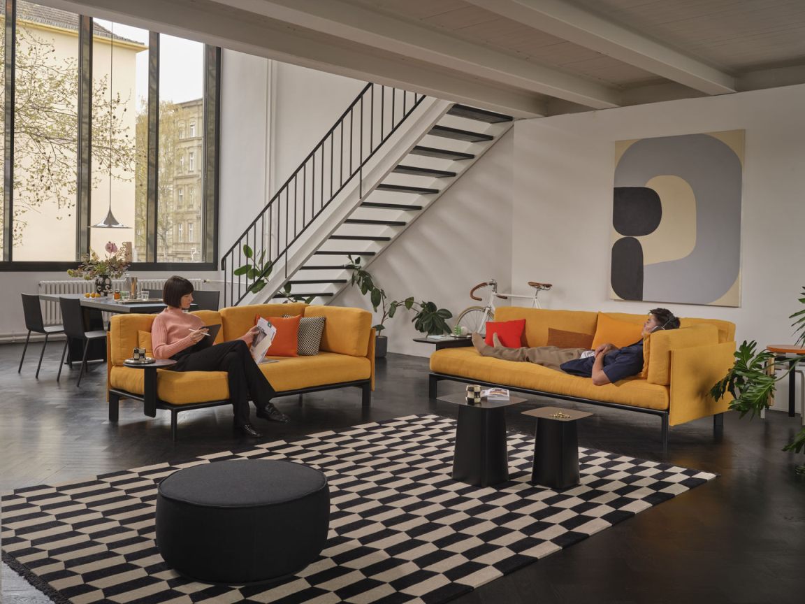 Anagram Rückenkissen / Seitenkissen B x 110 cm Vitra