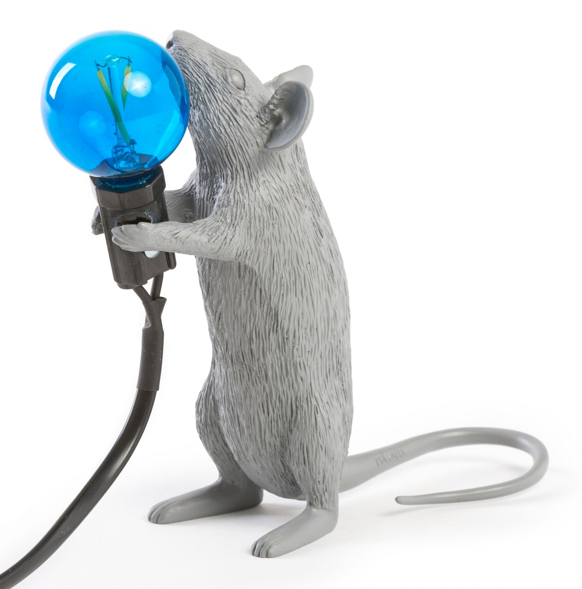 Mouse Lamp Tischleuchte grau Seletti