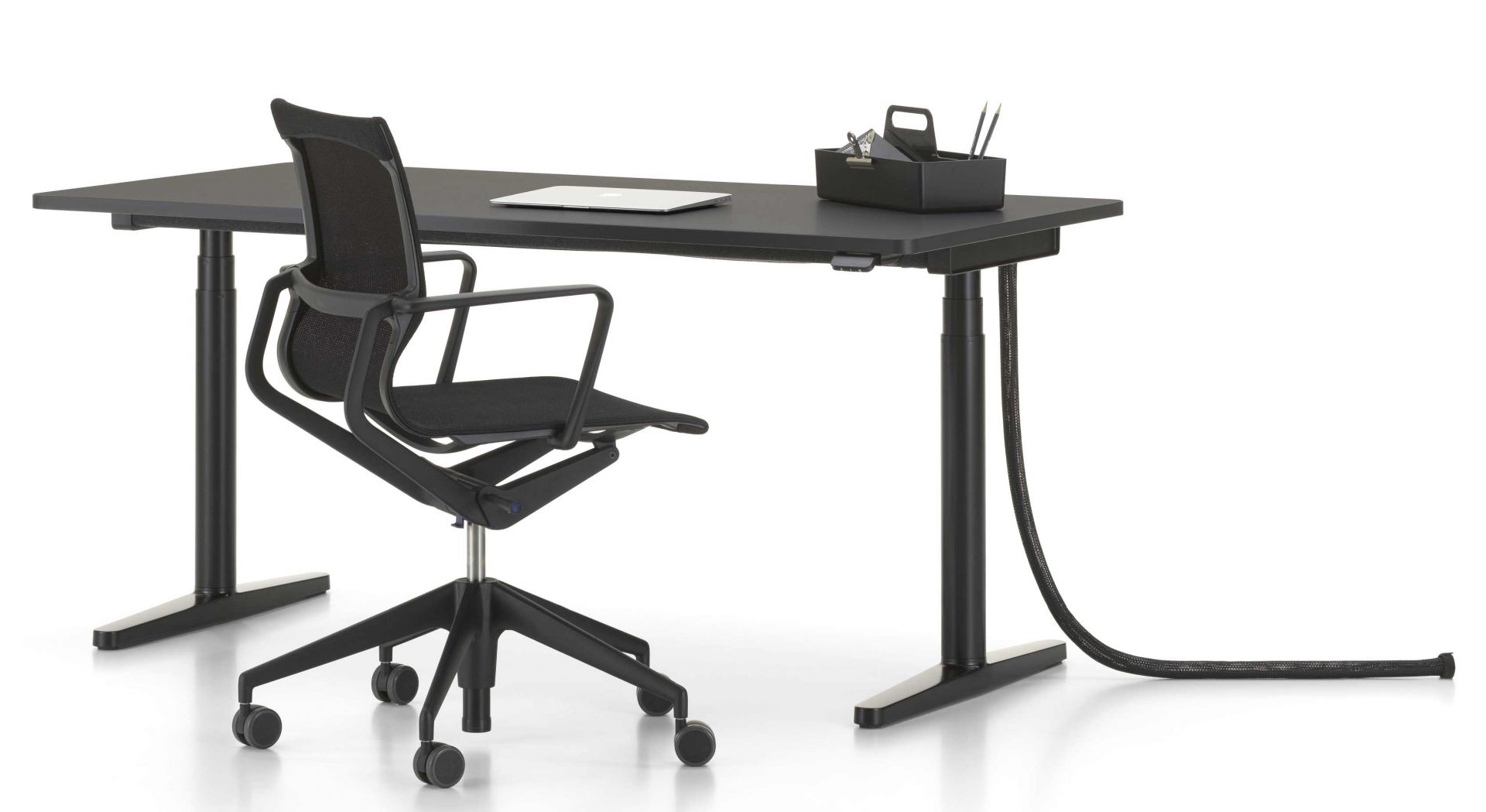 Tyde 2 Sitz - und Stehtisch 160 cm Vitra
