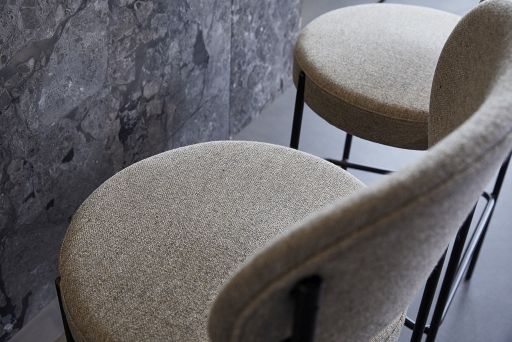 Series 430 Bar Stool Barhocker 75 cm SCHWARZ / REMIX 123 Verpan EINZELSTÜCK