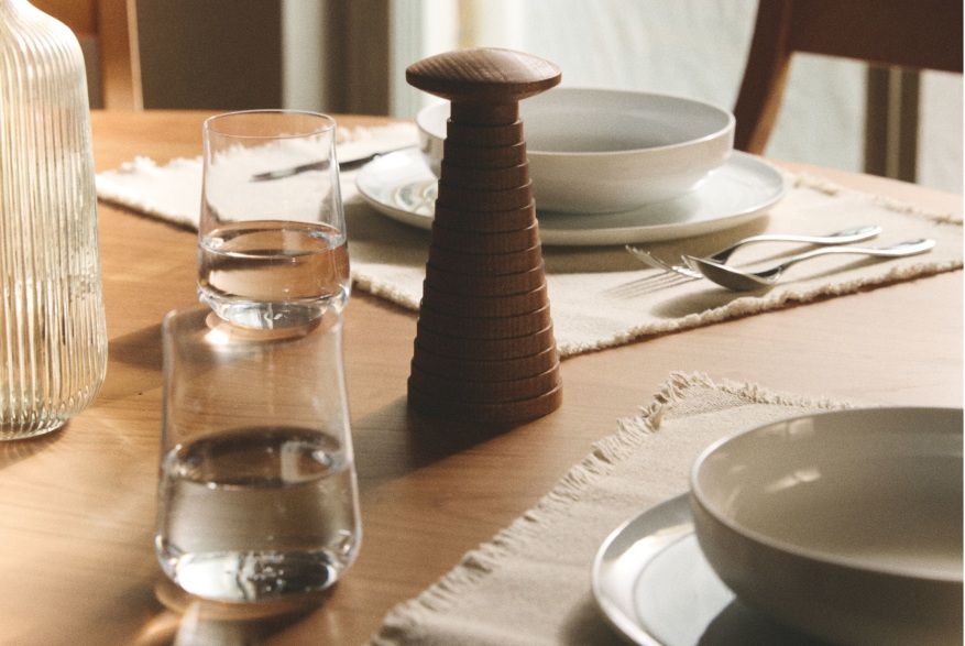 Yucatan Salz- und Gewürzmühle H 17,5 cm MDL22 Alessi
