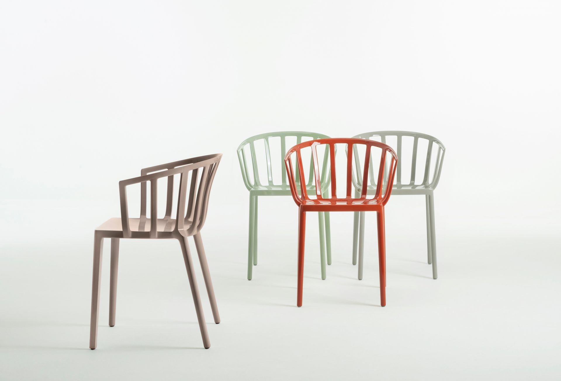 Venice Glänzend Stuhl Kartell