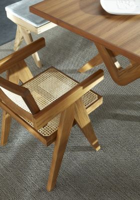 Capitol Complex Chair Stuhl Teak natur Cassina