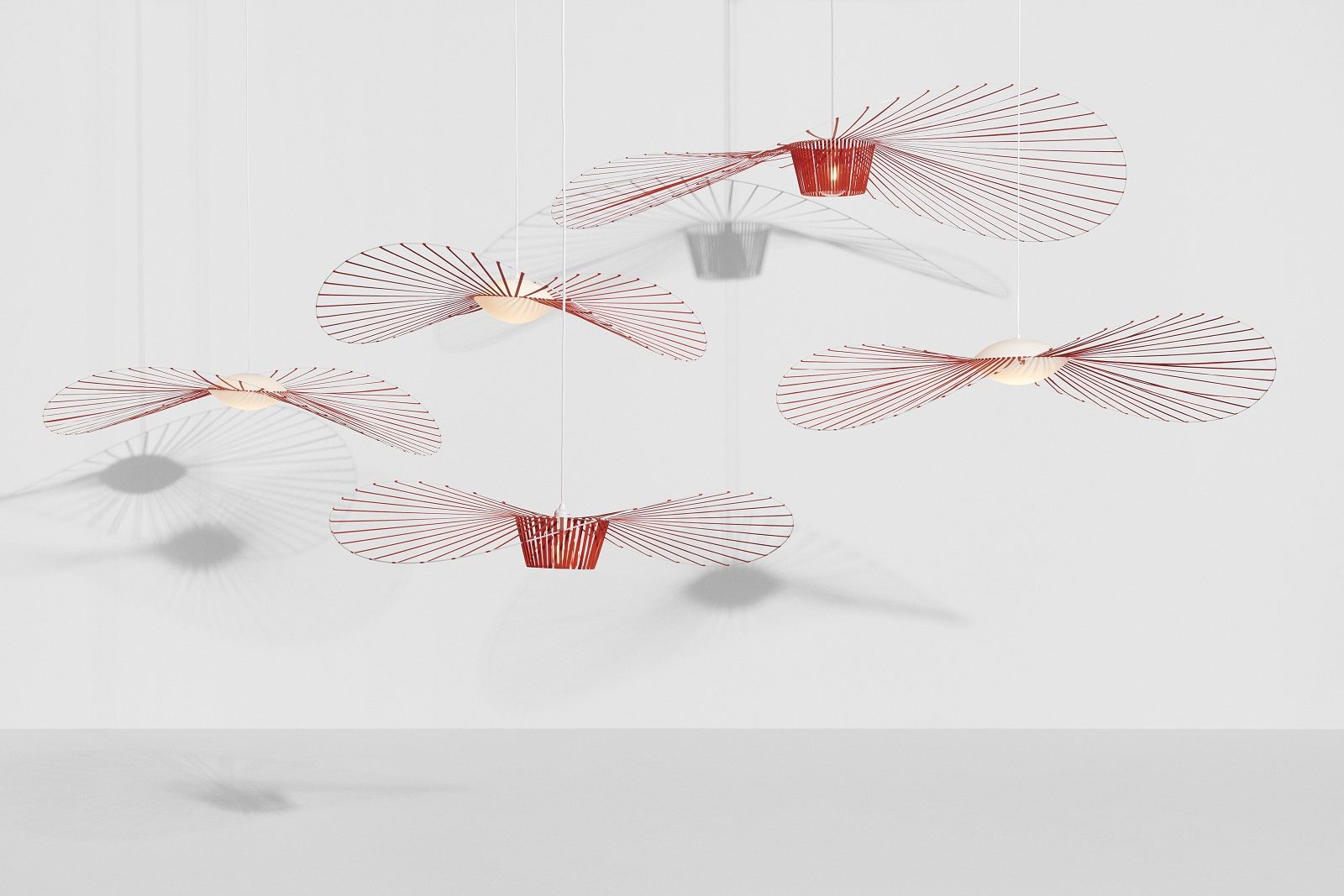 Vertigo Nova Pendant lamp Pendelleuchte Vermillion Petite Friture