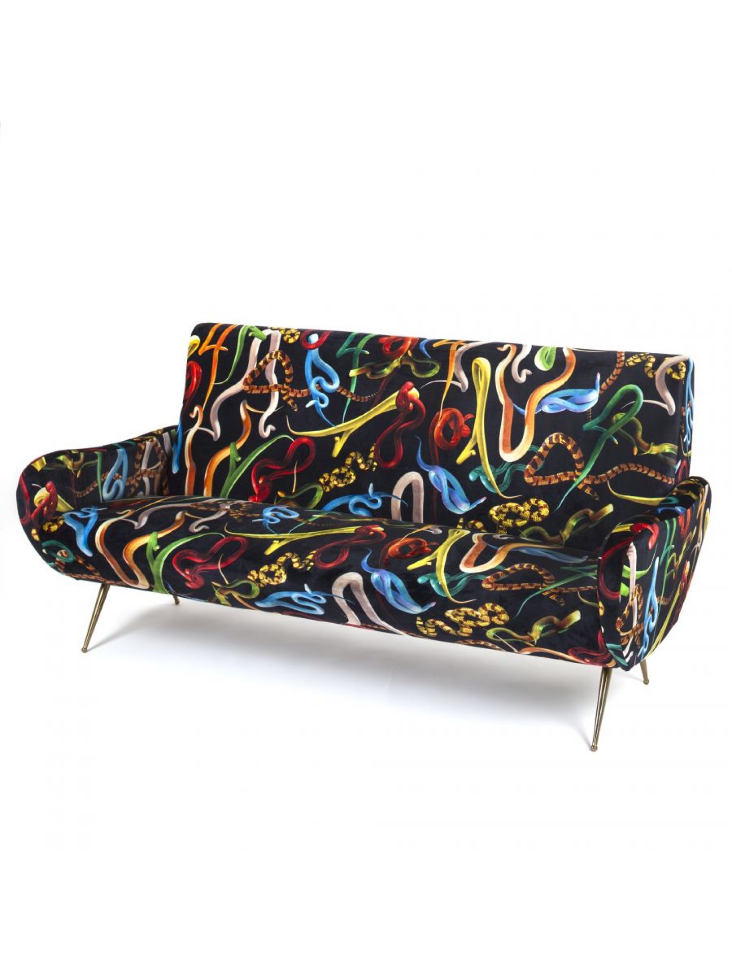 Toiletpaper 3-Sitzer-Sofa Snakes Seletti 