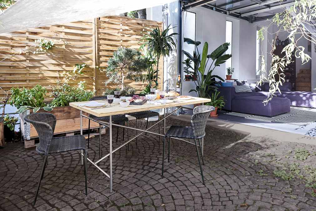 Eiermann 2 ESSTISCH Indoor / Outdoor Komplett Richard Lampert  