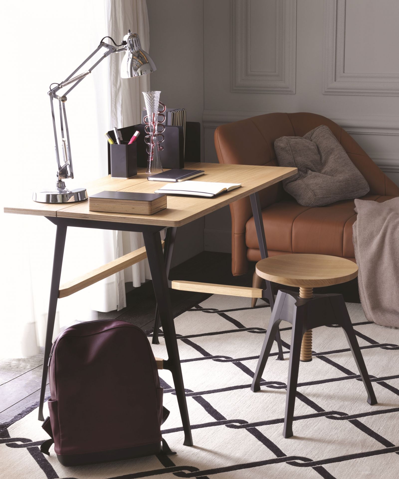 Portable Atelier Hocker Driade