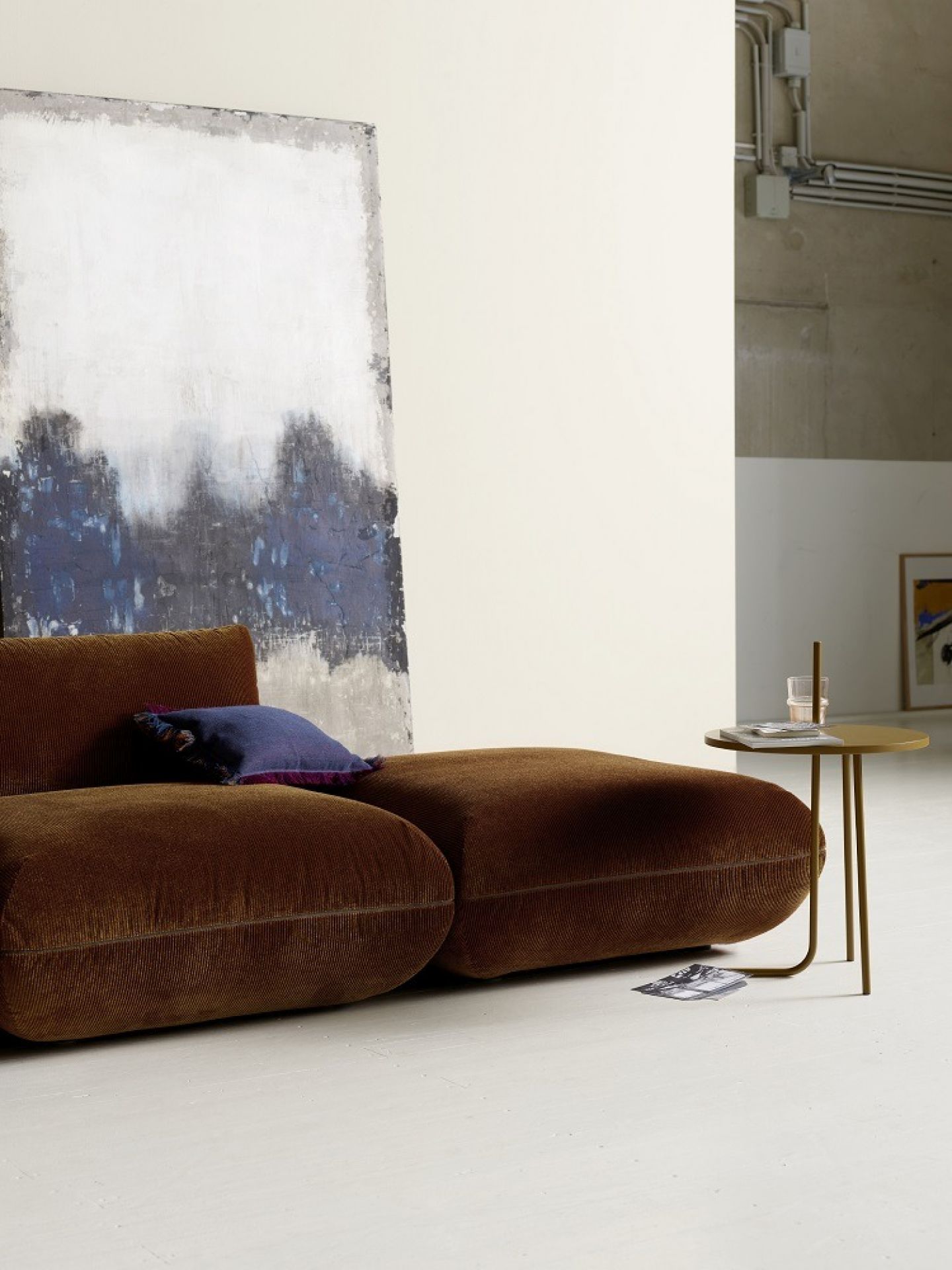 Jalis21 Sofa Stoff Cord Bernstein Cor