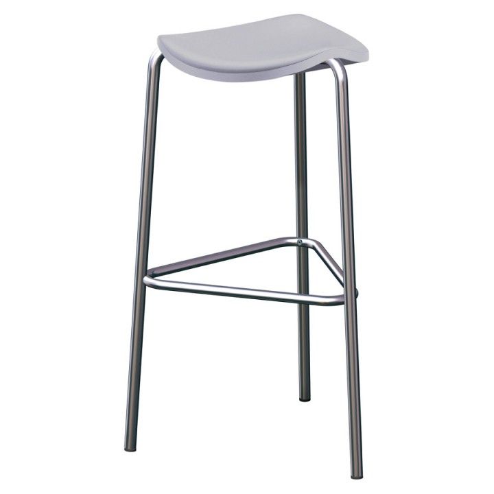 Well Stehhocker H 65 cm PERLGRAU Rexite EINZELSTÜCK