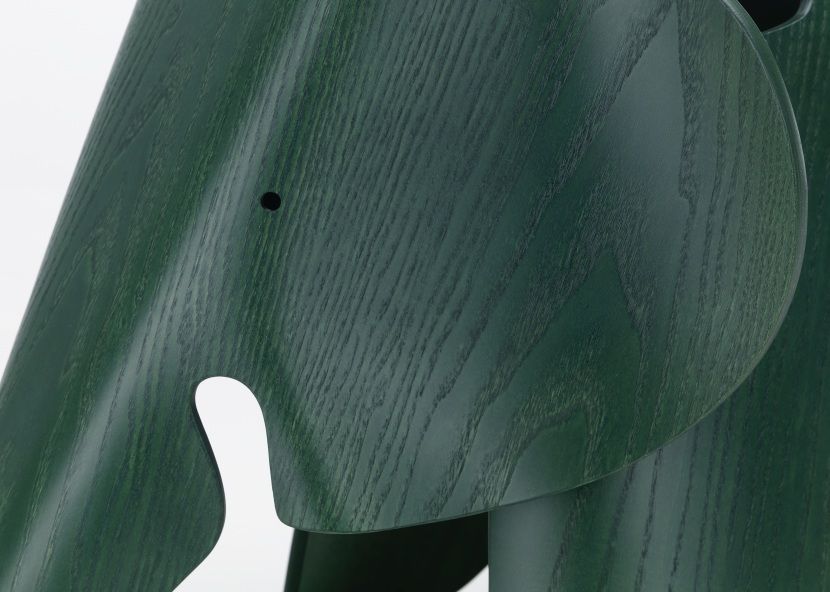 Eames Elephant Hocker Dunkelgrün Vitra LIMITED EDITION EINZELSTÜCK