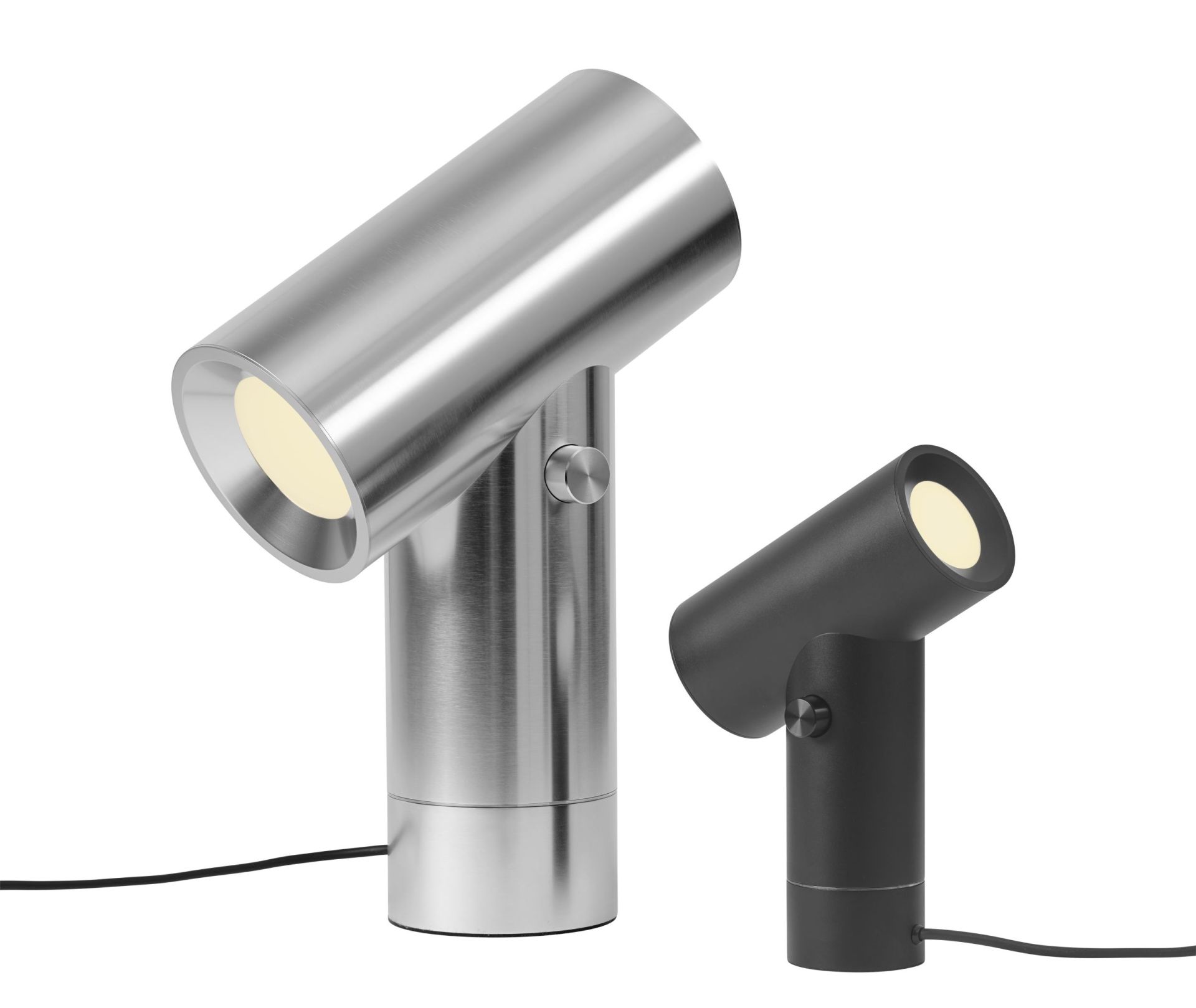 Beam Lamp Tischleuchte H 45 cm / Aluminium poliert Muuto