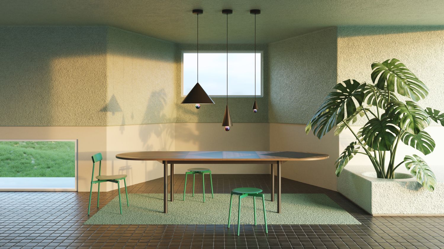 Cherry Pendant light Pendelleuchte L Petite Friture