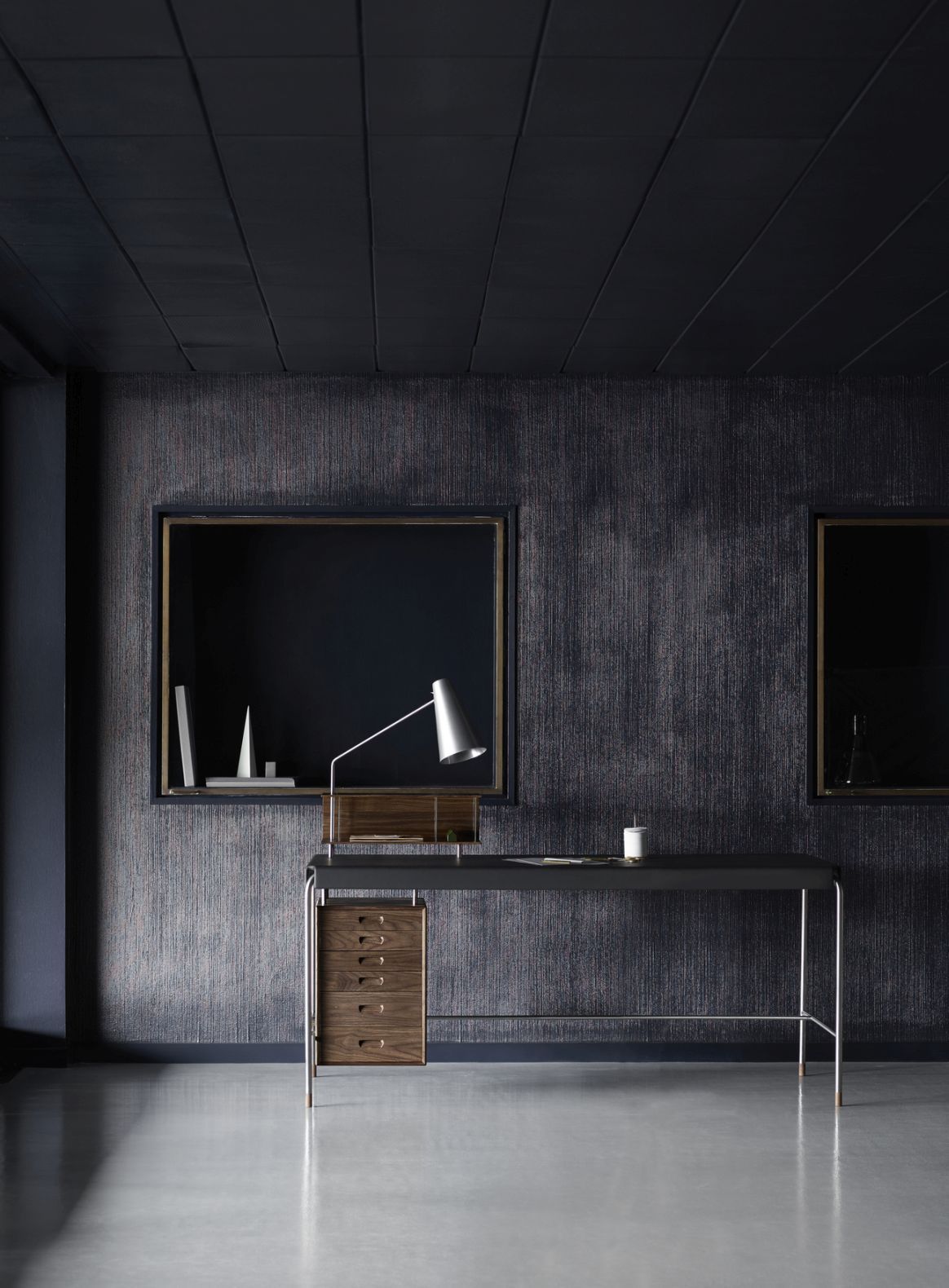 AJ52 Society Table Arbeitstisch Eiche geölt B140 Carl Hansen & Søn