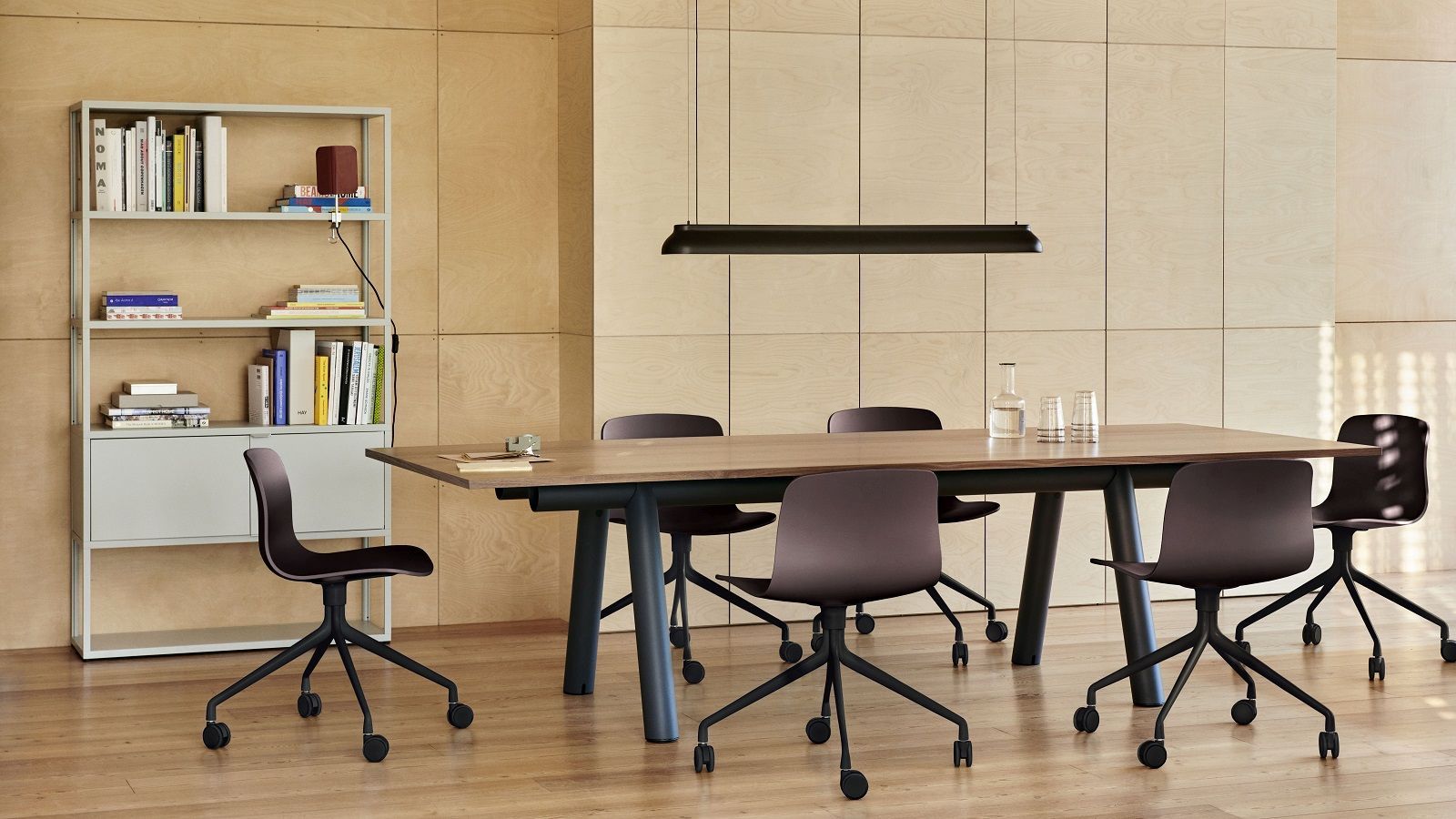 Boa Table Tisch / Konferenztisch B 350 x T 128 x H 75 cm Hay  