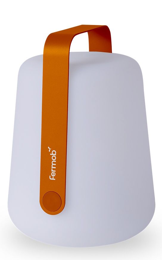 Balad 2 Tischleuchte H 25 cm Fermob kandierte Orange