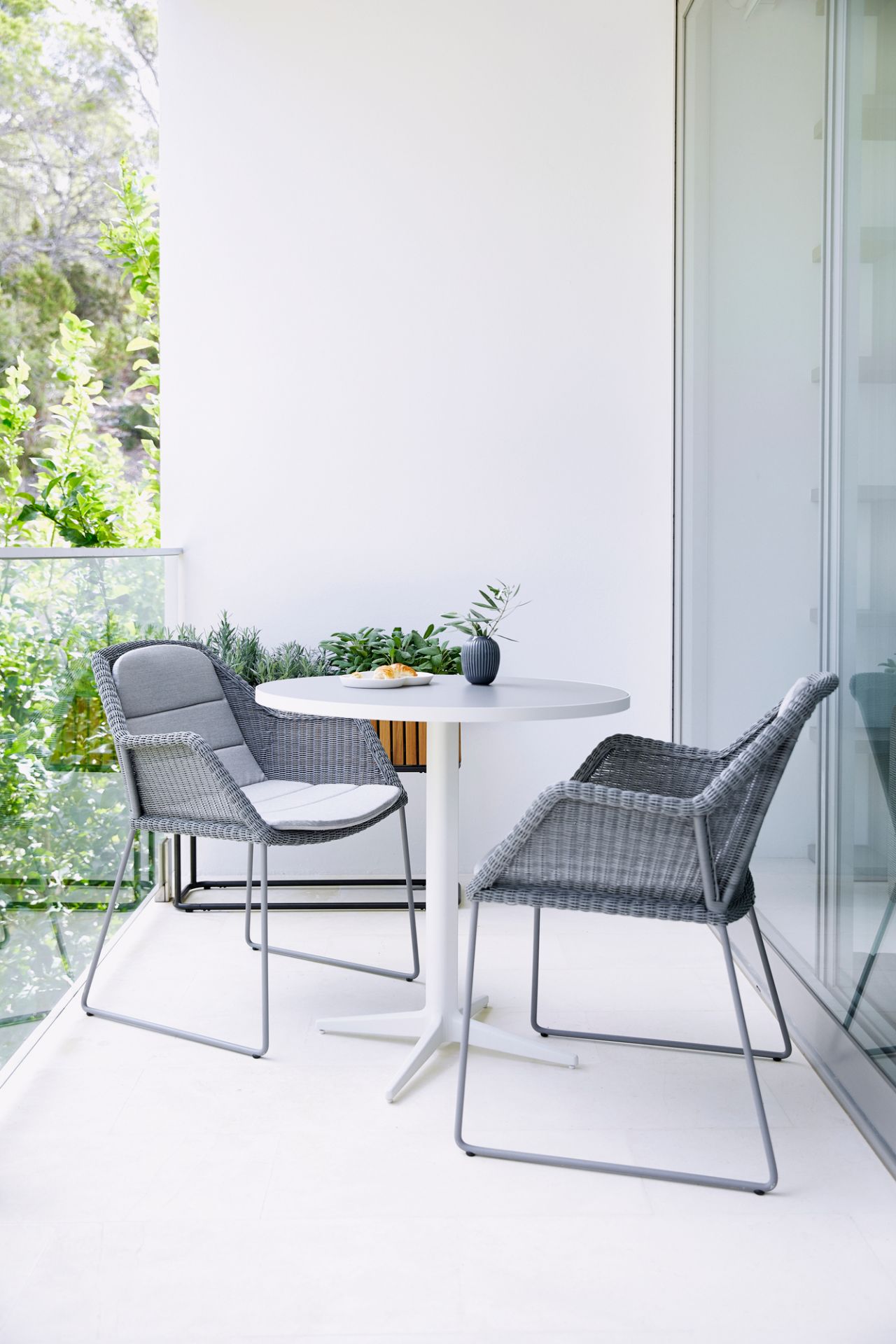 Breeze Sitz- Rückenkissen für Outdoor Stuhl Kufengestell Cane-Line