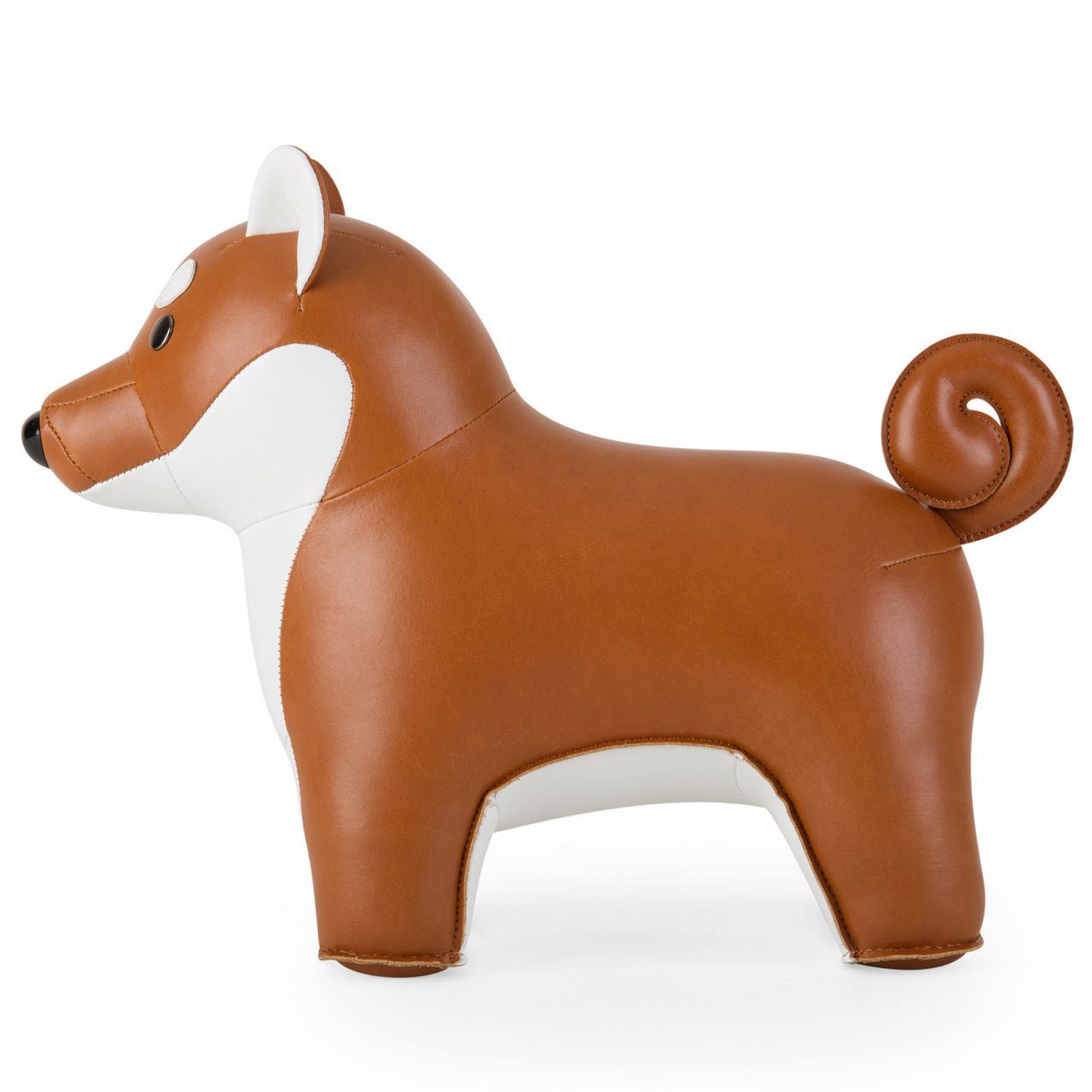 Buchstütze Shiba Inu Braun / Weiß Züny