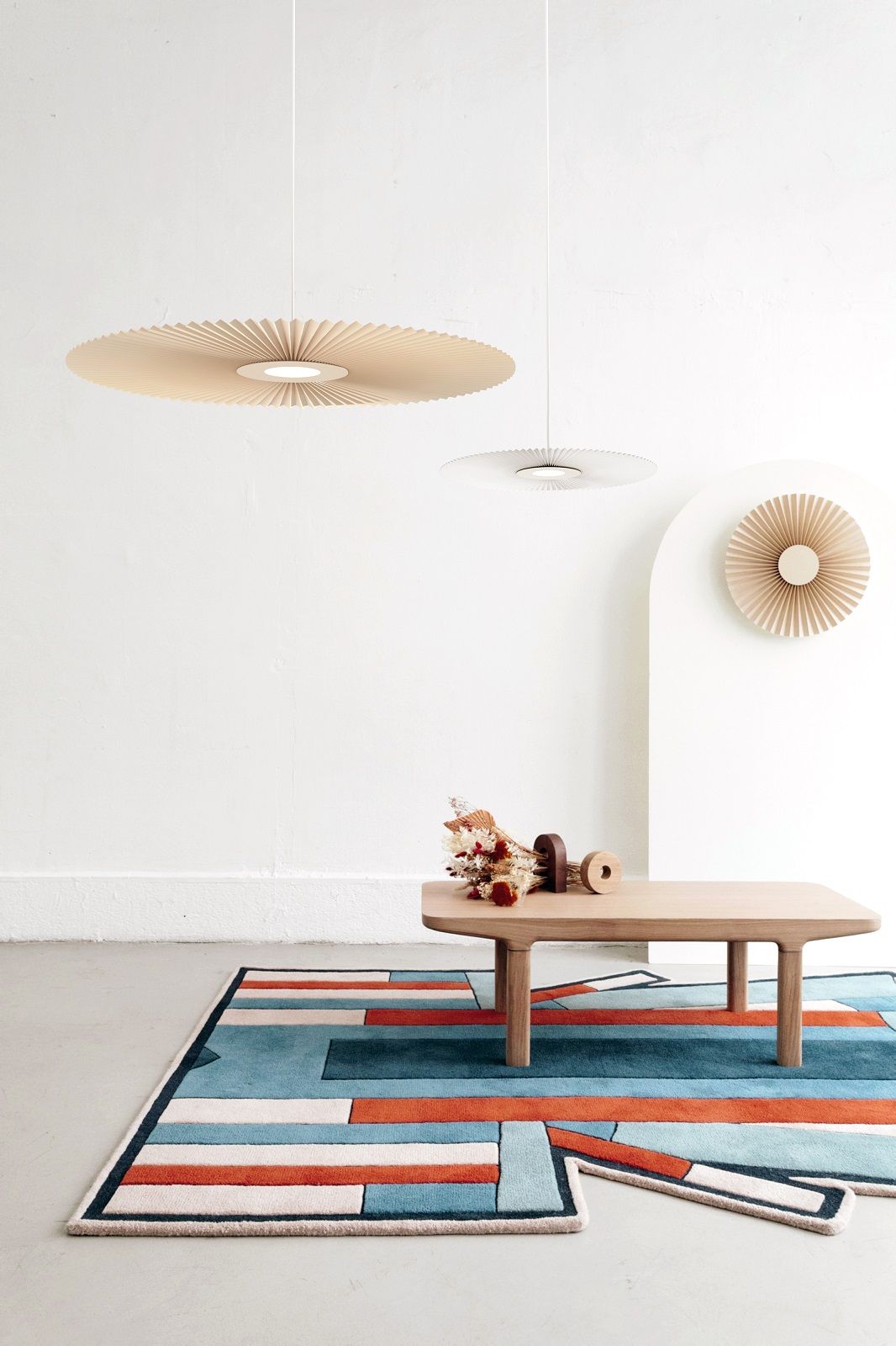 Carmen Pendant Light Pendelleuchte Groß Hartô Schiefergrau