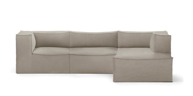 Catena Sofa Groß Combi2 Baumwolle und Leinen Ferm Living
