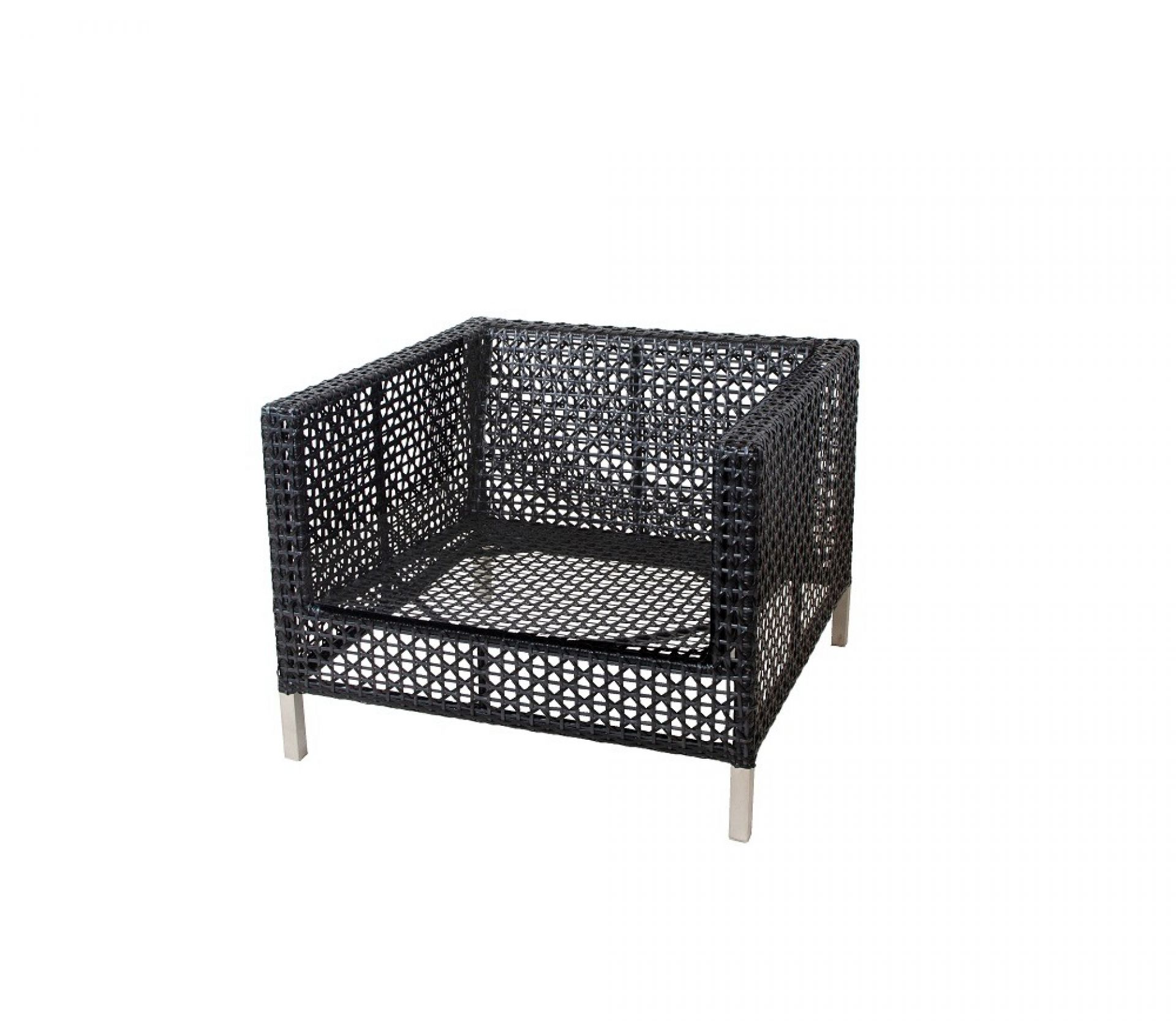 Connect Outdoor Loungessessel inklusive Sitzpolster in grau Cane-Line SONDERAKTION