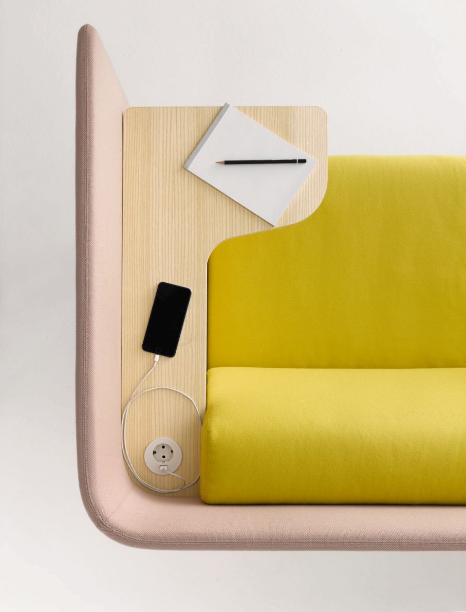 Floater 2-Sitzer Sofa Cor