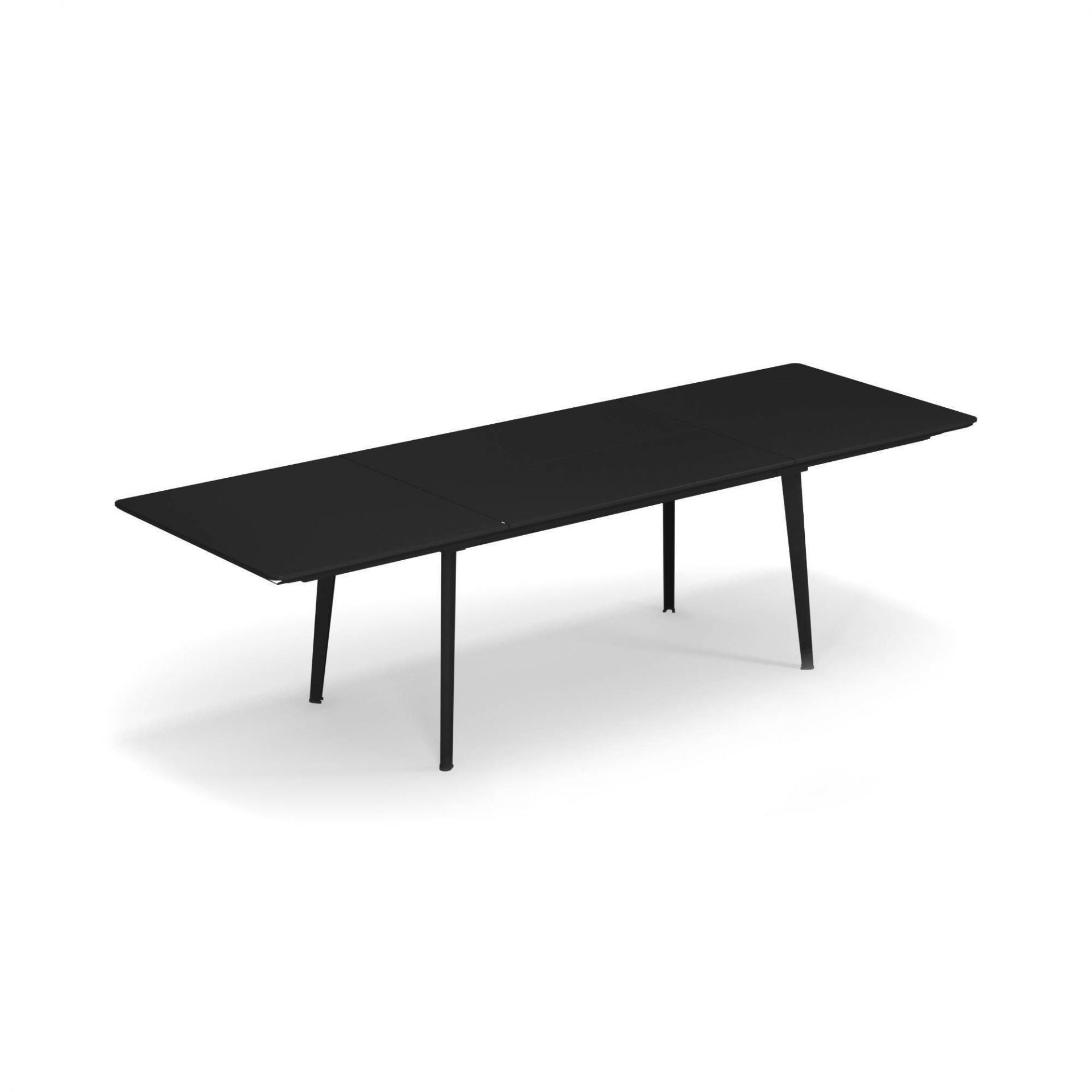 Plus4 Outdoor Ausziehtisch Emu schwarz