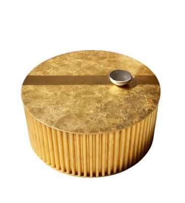 Herclino Coffee table Couchtisch Indoor Gold Opinion Ciatti 