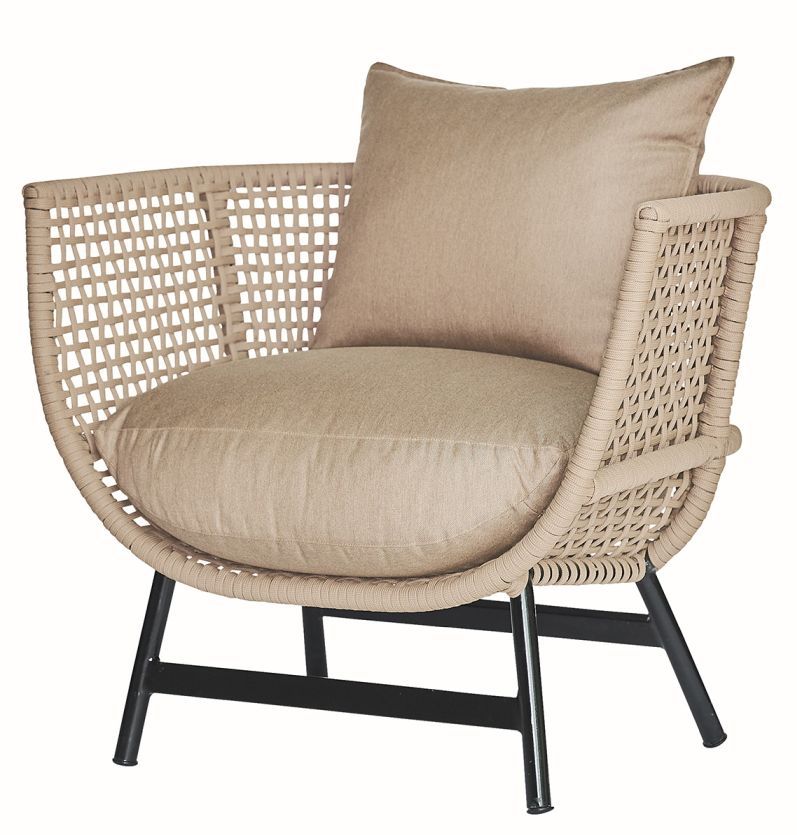 Suka Lounge Sessel Outdoor Jan Kurtz Taupe Suka Lounge Sessel Outdoor Jan Kurtz Taupe