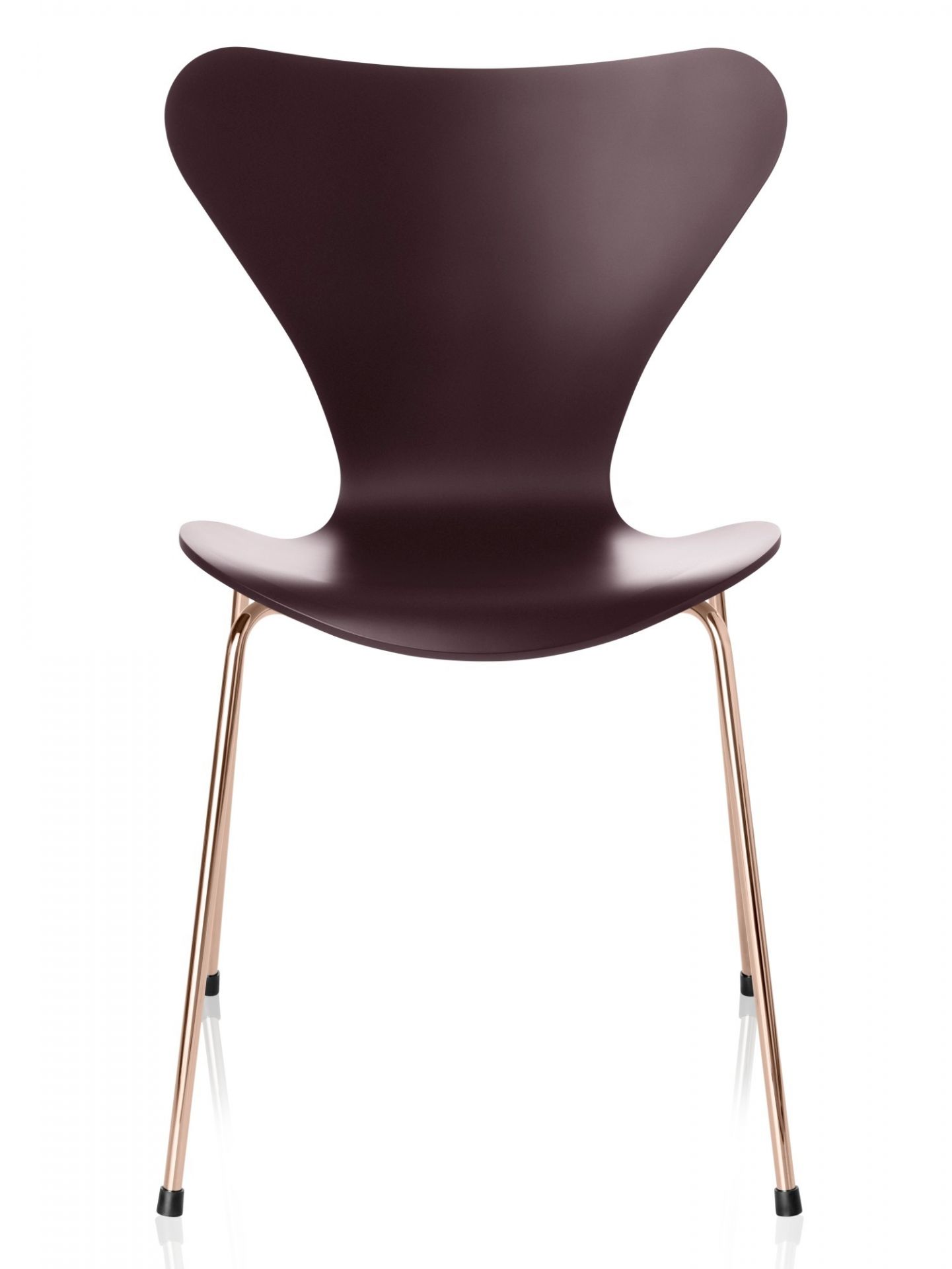 Serie 7 Stuhl Miniatur schwarz Fritz Hansen