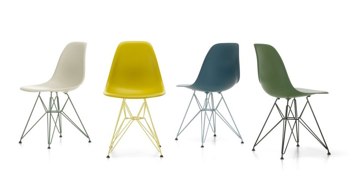 Eames Plastic Side Chair DSR Stuhl Vitra