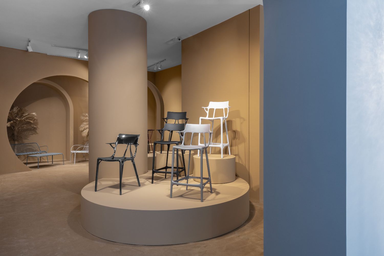 A.I. Barstool Barhocker H 108 cm Kartell