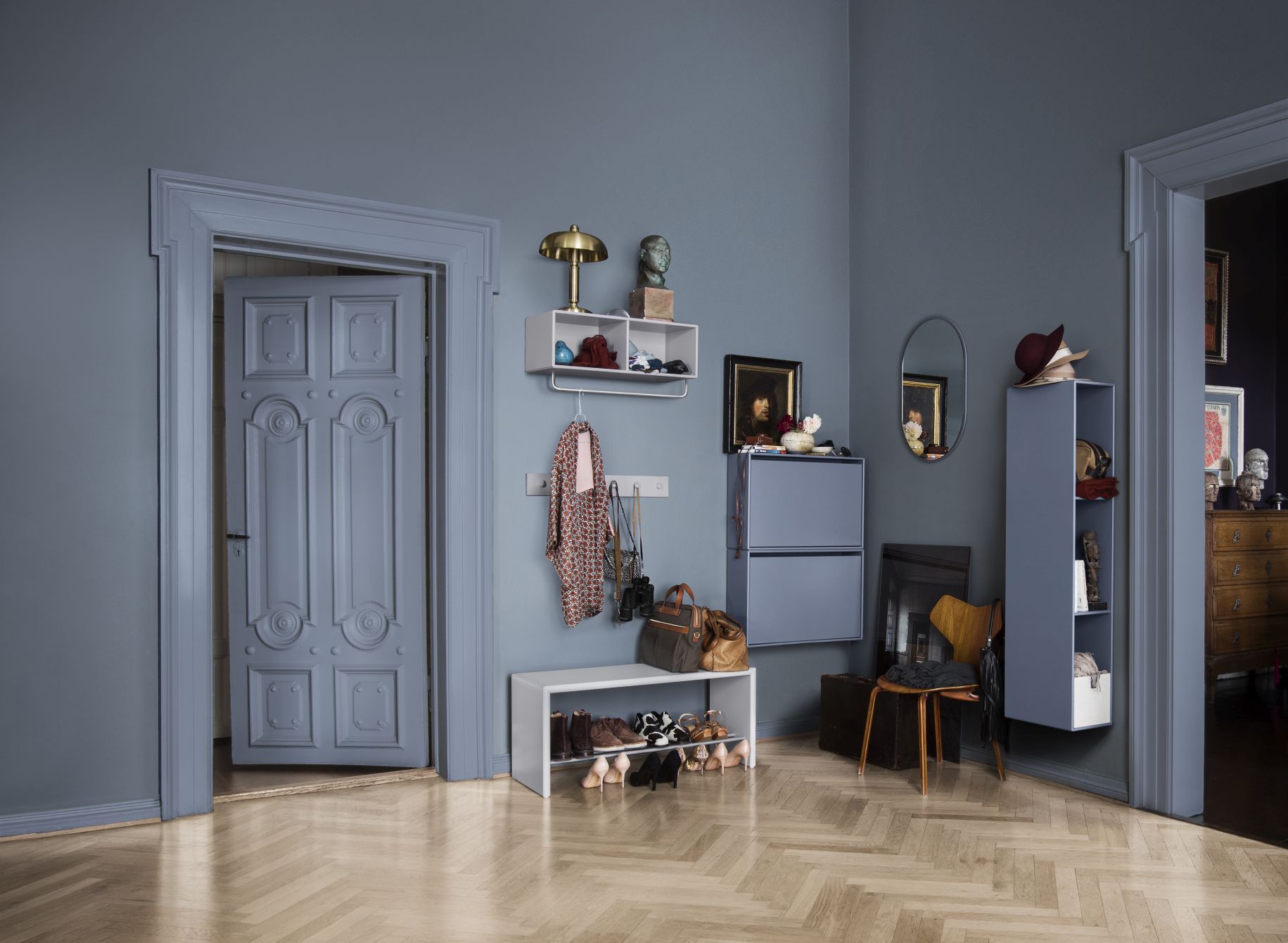 Hall Montsk Schuhbank Flint Montana QUICK SHIP