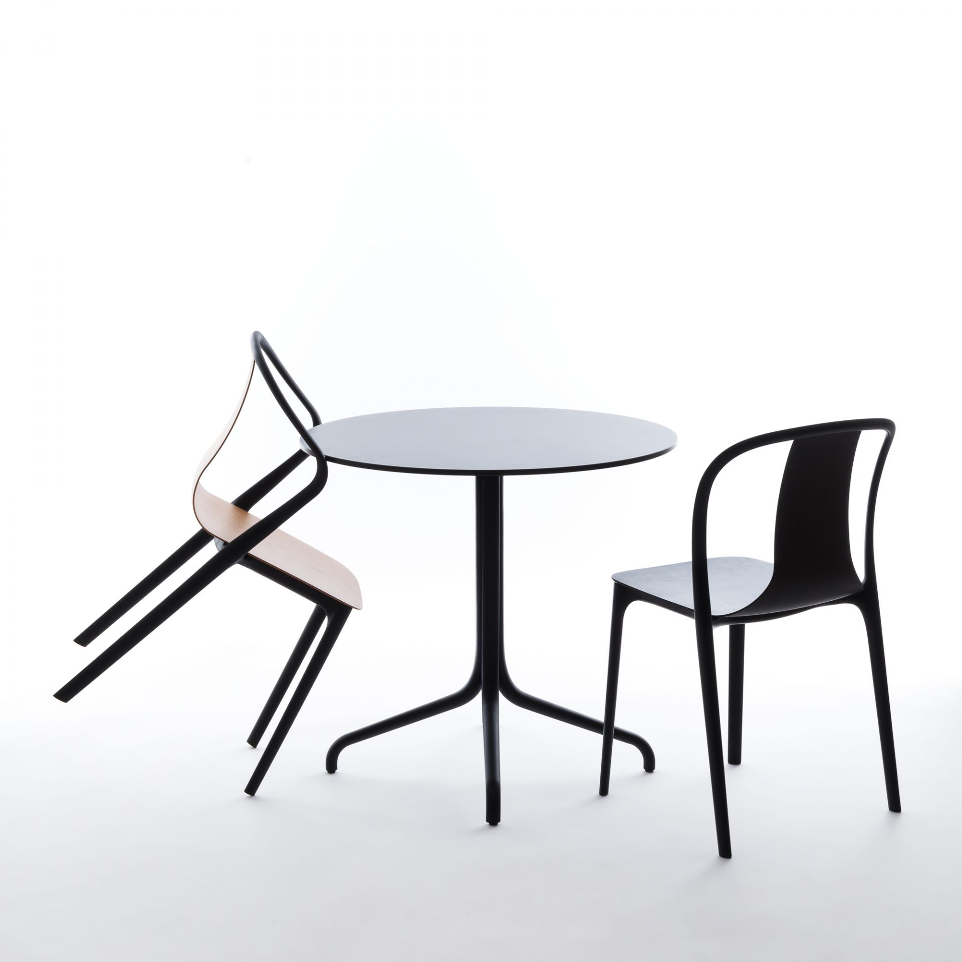 Belleville Chair Plastic Stuhl Vitra