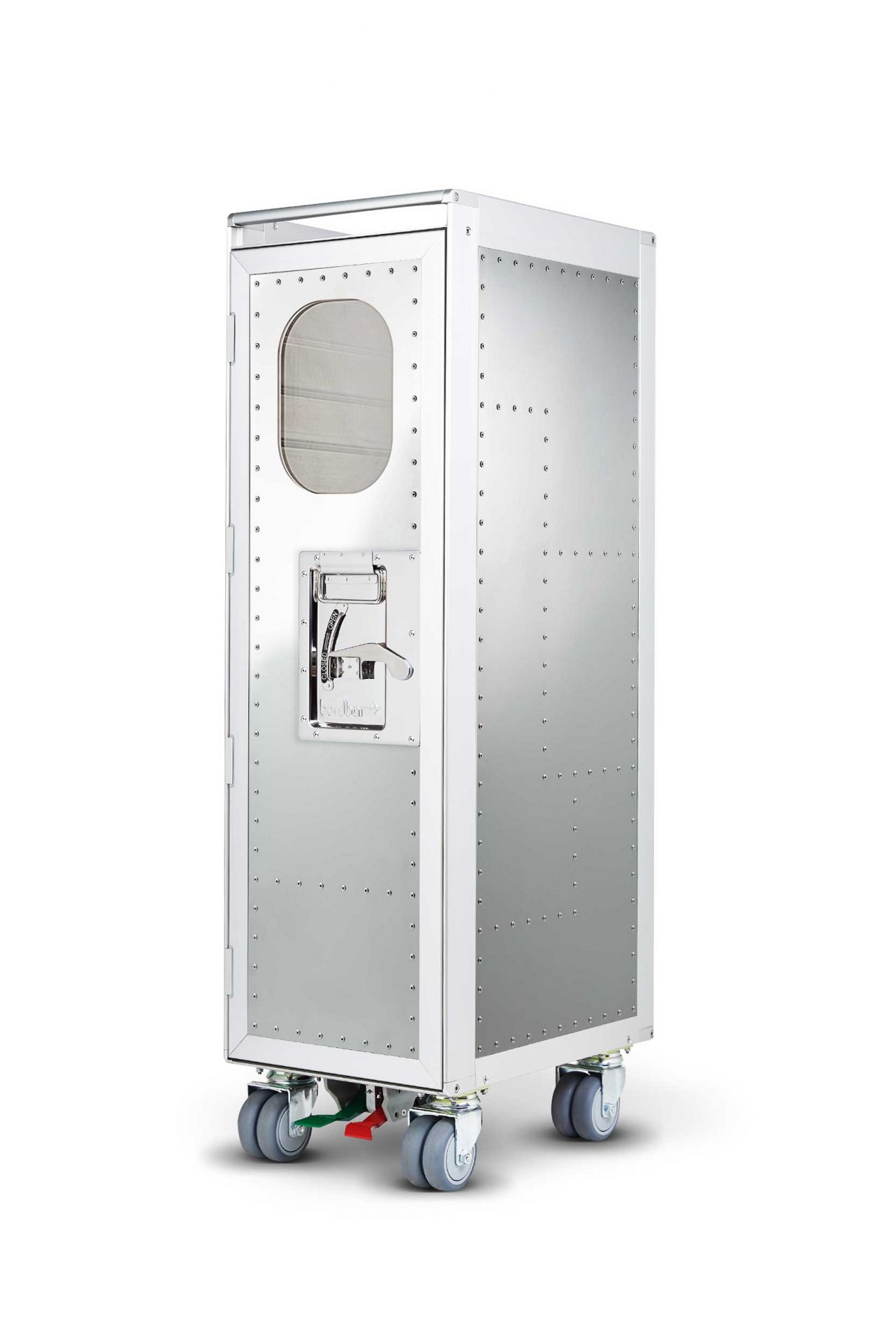 Rivet Rocker Classic Flugzeugtrolley mit Fenster Bordbar
