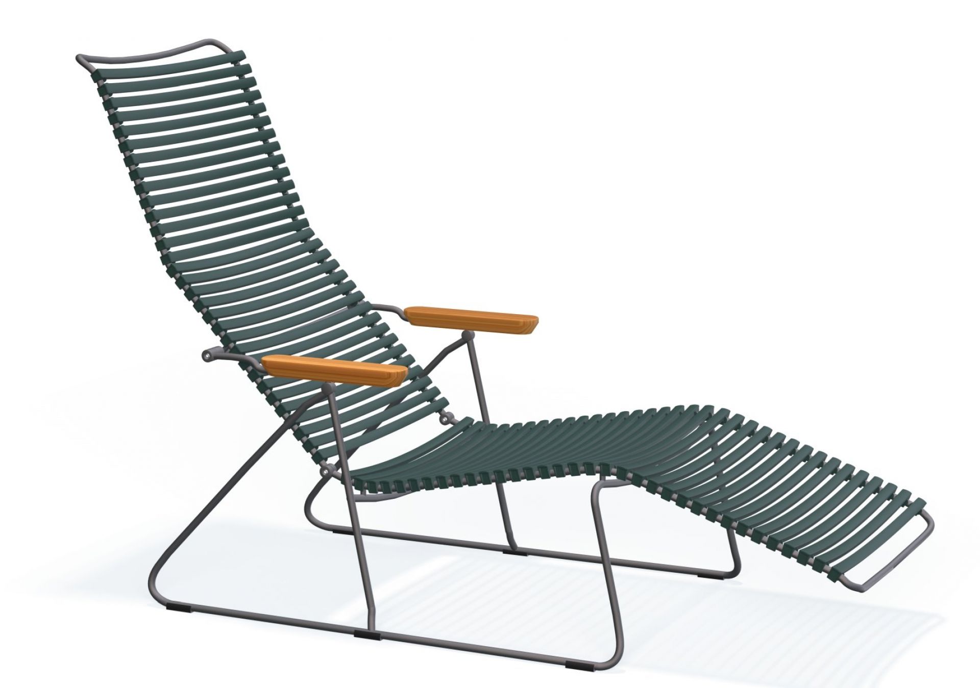 Click Sunlounger Outdoor Sonnenliege Houe Schwarz