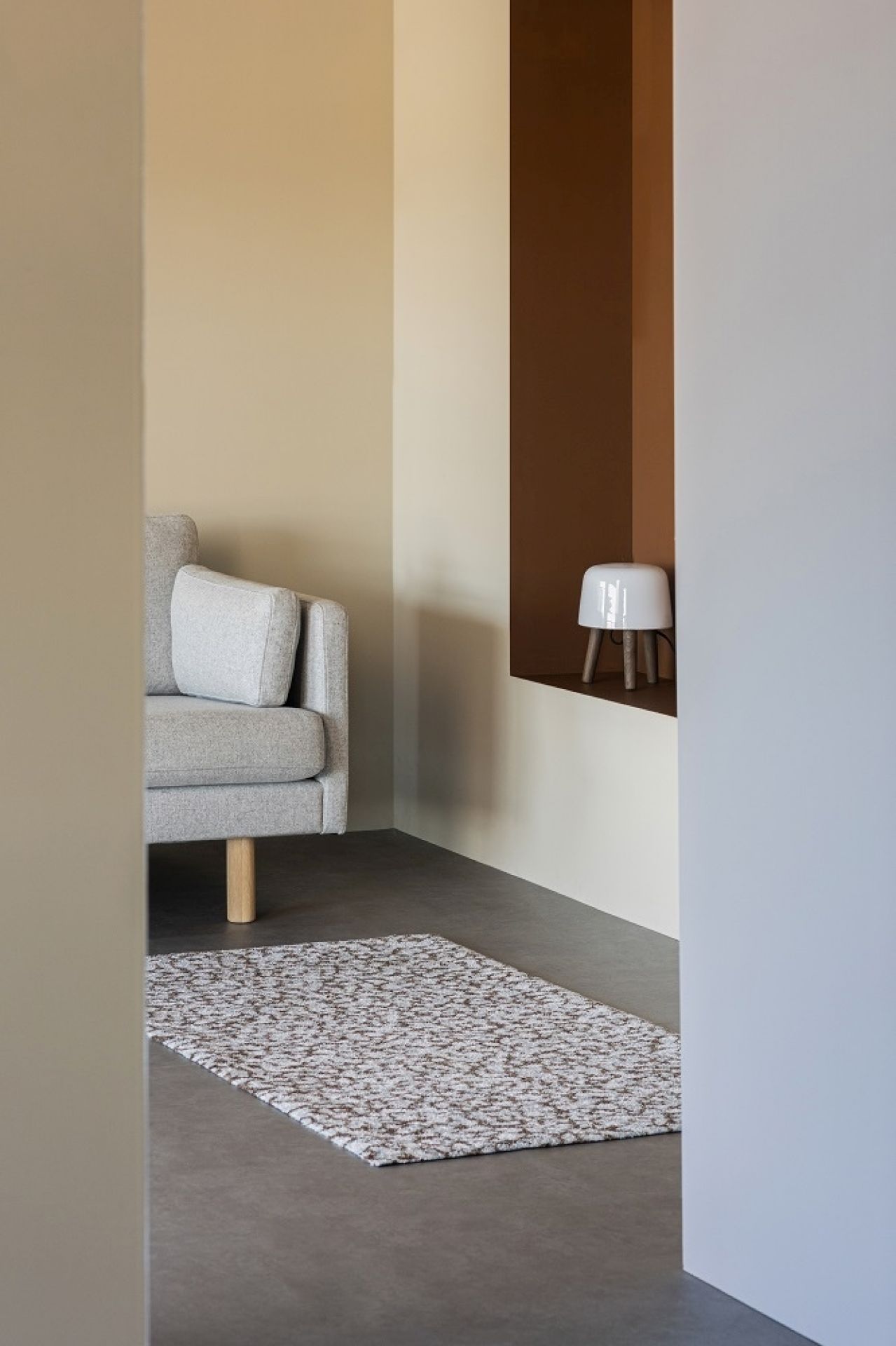 Grain Sandstone Indoor Fußmatte B 85 x T 115cm Heymat EINZELSTÜCK