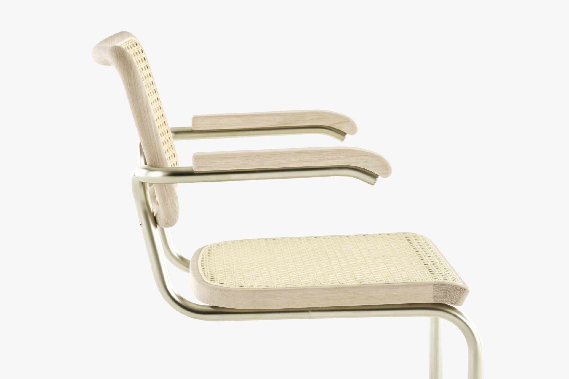 JS. Thonet by Jil Sander S 64 V / S64V Freischwinger Thonet 